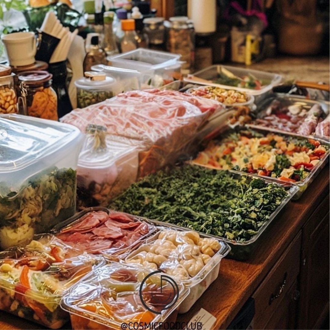Meal prep for the week by Juliana