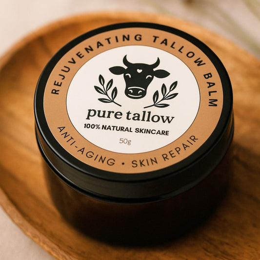 Beef tallow face balm by Stephanie
